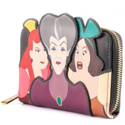 Loungefly X Disney Villains Scene Evil Stepmother & Stepsisters Zip Around Wallet Bags 9 Loungefly X Disney Villains Scene Evil Stepmother & Stepsisters Zip Around Wallet Bags