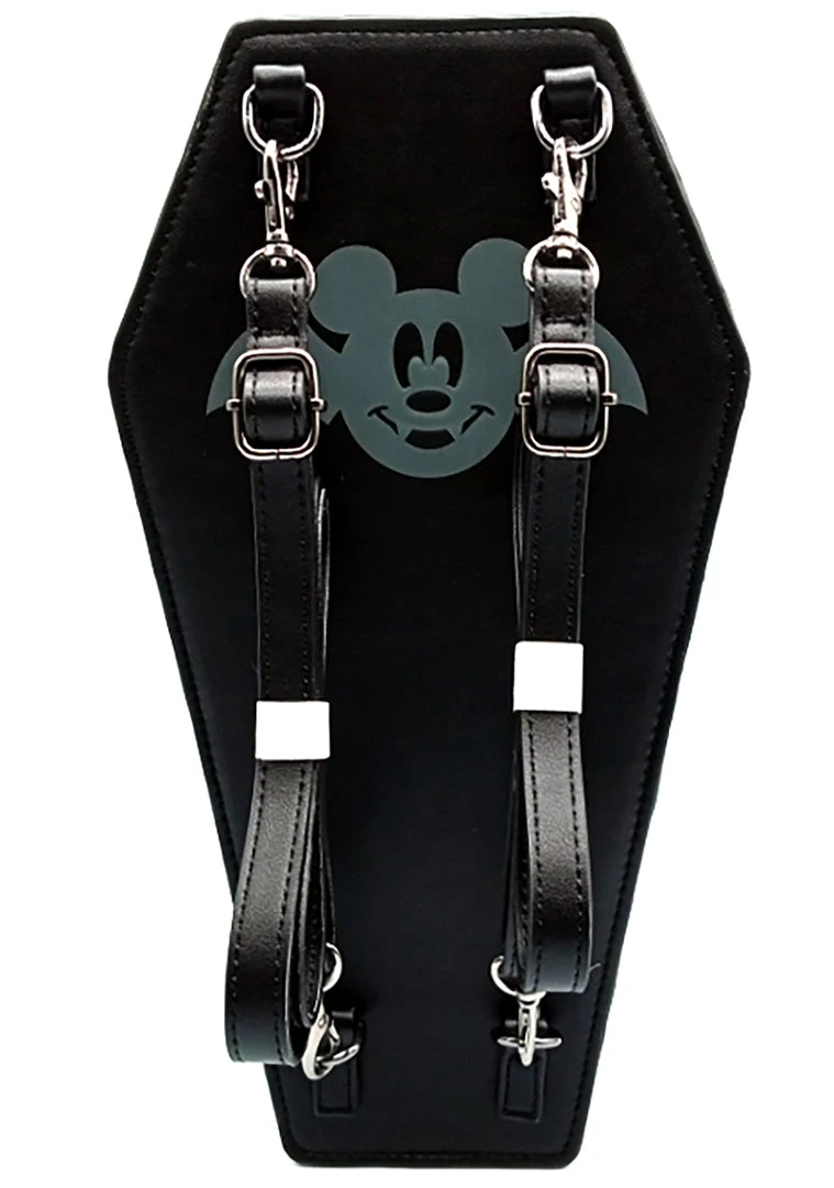 Loungefly X LASR Exclusive Disney Count Mickey Coffin Convertible Crossbody Bag 7 Loungefly X LASR Exclusive Disney Count Mickey Coffin Convertible Crossbody Bag