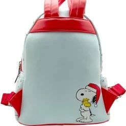 Loungefly The Great Fantastic X Peanuts Snoopy & Woodstock Gift Giving Mini Backpack 11 Loungefly The Great Fantastic X Peanuts Snoopy & Woodstock Gift Giving Mini Backpack