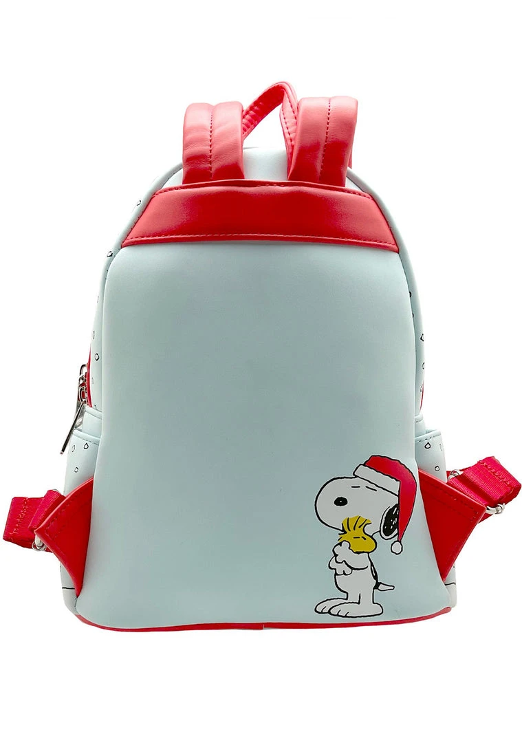 Loungefly The Great Fantastic X Peanuts Snoopy & Woodstock Gift Giving Mini Backpack 7 Loungefly The Great Fantastic X Peanuts Snoopy & Woodstock Gift Giving Mini Backpack