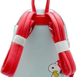 Loungefly The Great Fantastic X Peanuts Snoopy & Woodstock Gift Giving Mini Backpack 10 Loungefly The Great Fantastic X Peanuts Snoopy & Woodstock Gift Giving Mini Backpack