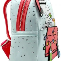 Loungefly The Great Fantastic X Peanuts Snoopy & Woodstock Gift Giving Mini Backpack 9 Loungefly The Great Fantastic X Peanuts Snoopy & Woodstock Gift Giving Mini Backpack