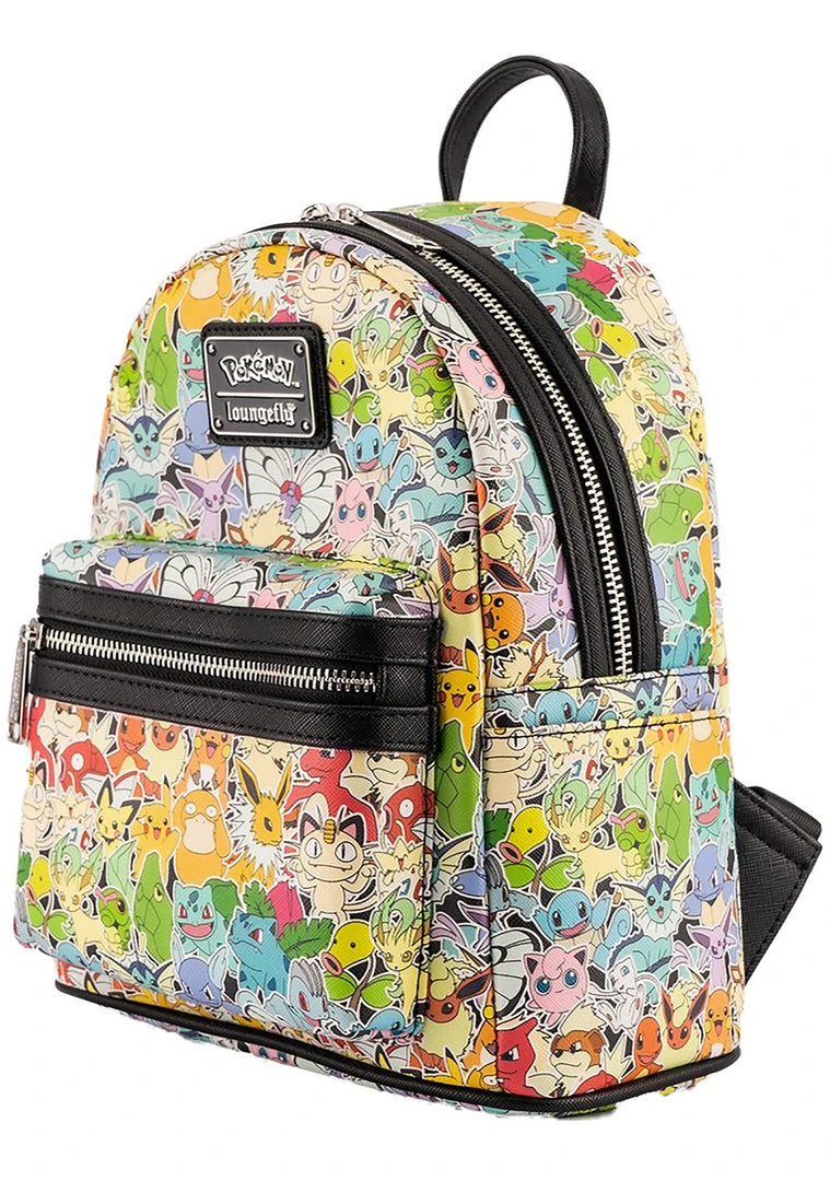 Loungefly X Pokemon Ombre Mini Backpack Bags 5 Loungefly X Pokemon Ombre Mini Backpack Bags
