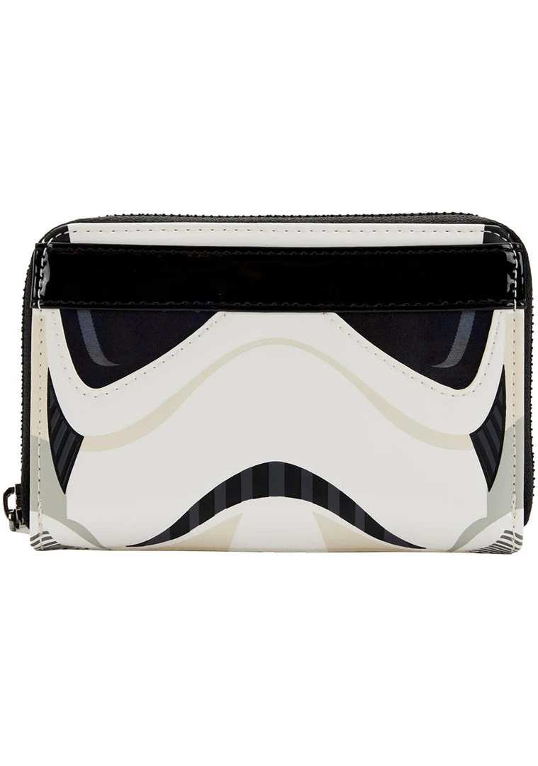 Loungefly X Star Wars Stormtrooper Lenticular Zip Around Wallet 4 Loungefly X Star Wars Stormtrooper Lenticular Zip Around Wallet