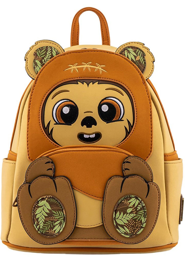 Loungefly X Star Wars Wicket Footsie Cosplay Mini Backpack Bags 4 Loungefly X Star Wars Wicket Footsie Cosplay Mini Backpack Bags