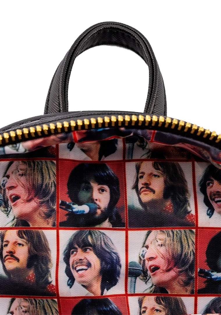 Loungefly X The Beatles Let It Be Vinyl Record Mini Backpack World Tour 7 Loungefly X The Beatles Let It Be Vinyl Record Mini Backpack World Tour