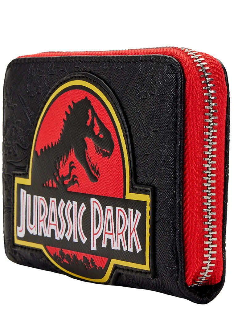 Loungefly X Universal Jurassic Park Logo Zip Around Wallet 5 Loungefly X Universal Jurassic Park Logo Zip Around Wallet