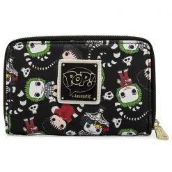 Loungefly X Beetlejuice POP! AOP Zip Around Wallet World Tour