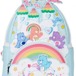 Loungefly X Care Bears 40th Anniversary Care A Lot Mini Backpack New