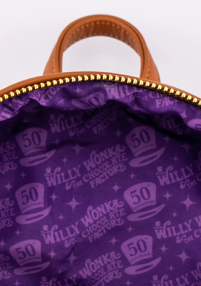 Loungefly X Willy Wonka And The Chocolate Factory 50th Anniversary Mini Backpack Mad World 7 Loungefly X Willy Wonka And The Chocolate Factory 50th Anniversary Mini Backpack Mad World