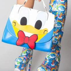 Loungefly X Disney Donald Duck Cosplay Satchel Crossbody Bag New