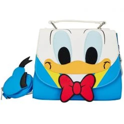 Loungefly X Disney Donald Duck Cosplay Satchel Crossbody Bag New
