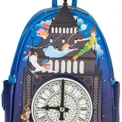 Loungefly X Disney Peter Pan Glow Clock Mini Backpack