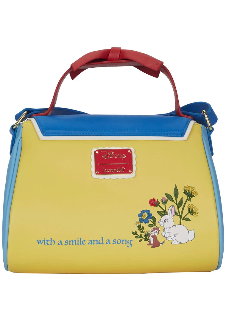 Loungefly X Disney Snow White 85th Anniversary Cosplay Satchel Crossbody Bag New 6 Loungefly X Disney Snow White 85th Anniversary Cosplay Satchel Crossbody Bag New