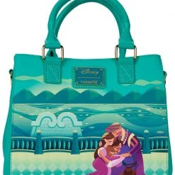 Loungefly X Disney Tangled Rapunzel Castle Glow Satchel Crossbody Bag New 12 Loungefly X Disney Tangled Rapunzel Castle Glow Satchel Crossbody Bag New