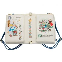 Loungefly X Disney Alice In Wonderland Book Convertible Crossbody Bag New 18 Loungefly X Disney Alice In Wonderland Book Convertible Crossbody Bag New
