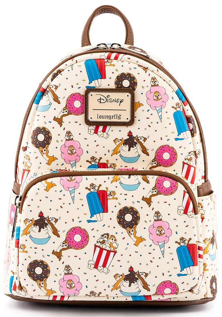Loungefly X Disney Chip And Dale Sweet Treats AOP Mini Backpack Tea Room Cinema 4 Loungefly X Disney Chip And Dale Sweet Treats AOP Mini Backpack Tea Room Cinema