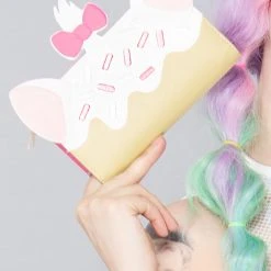 Loungefly New X Disney Marie Sprinkle Cupcake Cosplay Flap Wallet