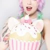 Loungefly New X Disney Marie Sprinkle Cupcake Cosplay Mini Backpack