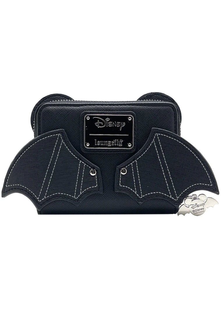 Loungefly New X LASR Exclusive Disney Mickey Bat Zip Wallet 7 Loungefly New X LASR Exclusive Disney Mickey Bat Zip Wallet