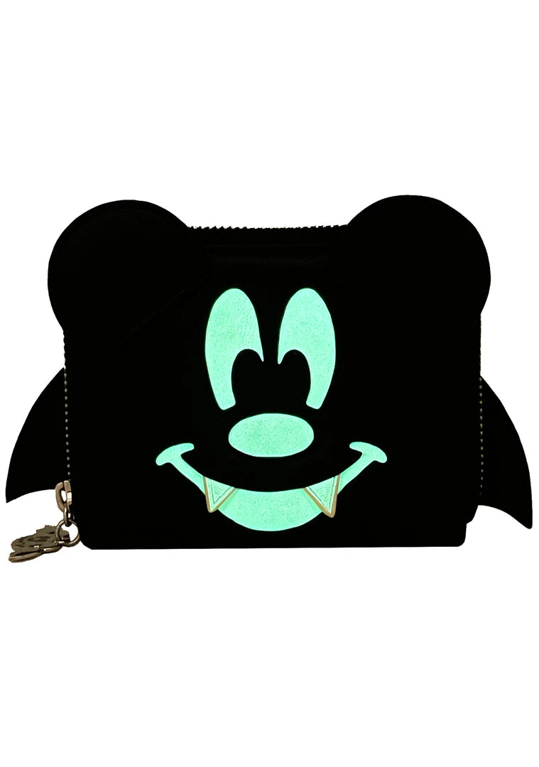 Loungefly New X LASR Exclusive Disney Mickey Bat Zip Wallet 4 Loungefly New X LASR Exclusive Disney Mickey Bat Zip Wallet