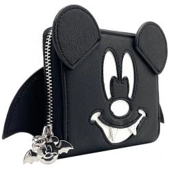 Loungefly New X LASR Exclusive Disney Mickey Bat Zip Wallet 10 Loungefly New X LASR Exclusive Disney Mickey Bat Zip Wallet