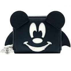 Loungefly New X LASR Exclusive Disney Mickey Bat Zip Wallet 9 Loungefly New X LASR Exclusive Disney Mickey Bat Zip Wallet