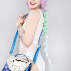 Loungefly X Disney Peter Pan Glow Clock Crossbody Bag New