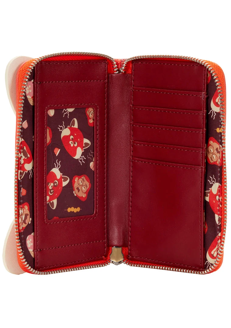 Loungefly X Pixar Turning Red Cosplay Zip Around Wallet 7 Loungefly X Pixar Turning Red Cosplay Zip Around Wallet