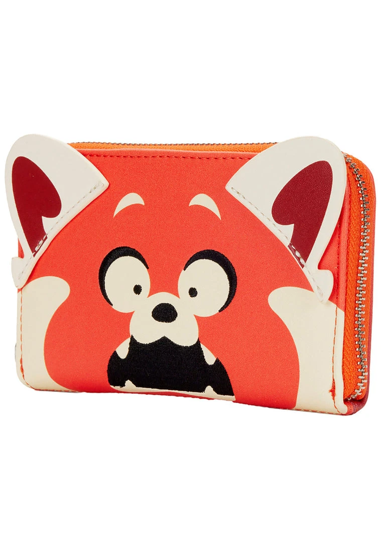 Loungefly X Pixar Turning Red Cosplay Zip Around Wallet 5 Loungefly X Pixar Turning Red Cosplay Zip Around Wallet
