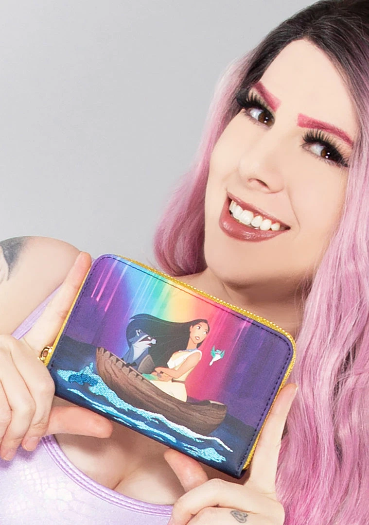 Loungefly Tea Room Cinema X Disney Pocahontas Just Around The River Bend Zip Around Wallet 3 Loungefly Tea Room Cinema X Disney Pocahontas Just Around The River Bend Zip Around Wallet