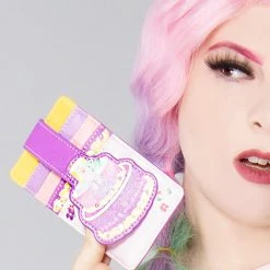 Loungefly X Disney Tangled Rapunzel Cake Cosplay Card Holder New