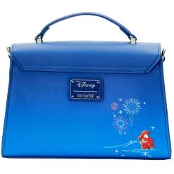 Loungefly New X Disney The Little Mermaid Ariel Fireworks Glow Crossbody Bag 11 Loungefly New X Disney The Little Mermaid Ariel Fireworks Glow Crossbody Bag