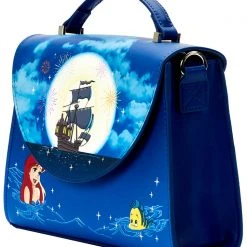 Loungefly New X Disney The Little Mermaid Ariel Fireworks Glow Crossbody Bag 10 Loungefly New X Disney The Little Mermaid Ariel Fireworks Glow Crossbody Bag