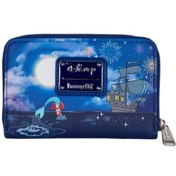 Loungefly New X Disney The Little Mermaid Ariel Fireworks Glow Zip Around Wallet 12 Loungefly New X Disney The Little Mermaid Ariel Fireworks Glow Zip Around Wallet