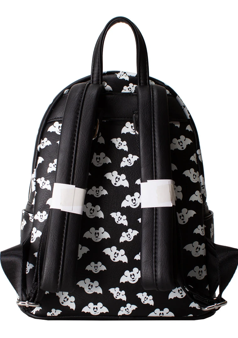 Loungefly X LASR Exclusive Disney Totally Batty Mickey Bat AOP Mini Backpack New 8 Loungefly X LASR Exclusive Disney Totally Batty Mickey Bat AOP Mini Backpack New