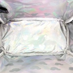 Loungefly New X LASR Exclusive Disney Holographic Sequin Minnie Mini Backpack