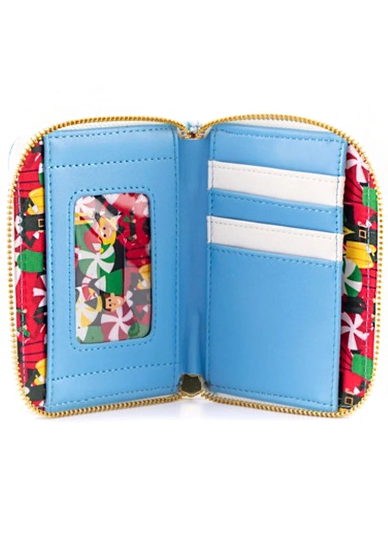Loungefly X Elf Buddy & Friends Zip Around Wallet The Great Fantastic 7 Loungefly X Elf Buddy & Friends Zip Around Wallet The Great Fantastic
