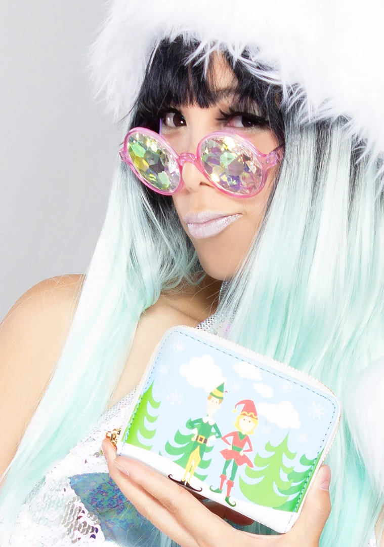 Loungefly X Elf Buddy & Friends Zip Around Wallet The Great Fantastic 3 Loungefly X Elf Buddy & Friends Zip Around Wallet The Great Fantastic