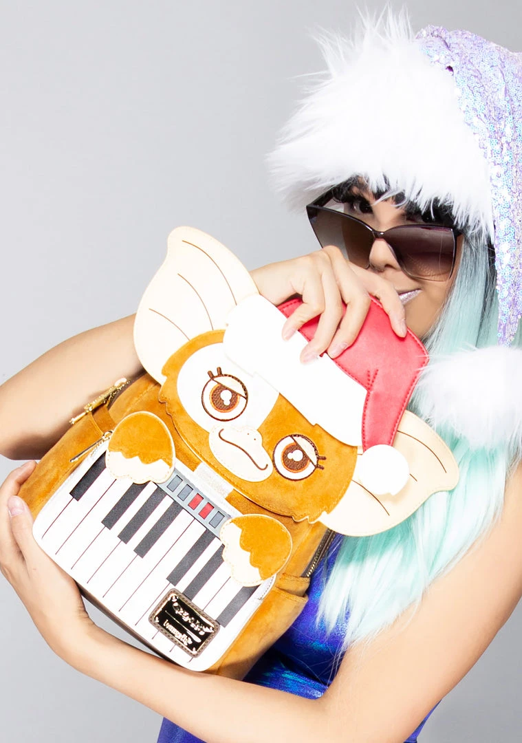 Loungefly The Great Fantastic X Gremlins Gizmo Holiday Cosplay Mini Backpack 3 Loungefly The Great Fantastic X Gremlins Gizmo Holiday Cosplay Mini Backpack