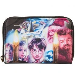 Loungefly New X Harry Potter And The Sorcerer’s Stone Zip Wallet