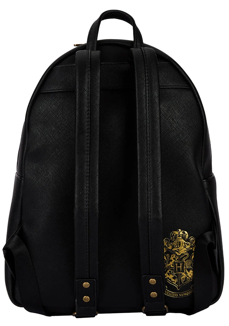 Loungefly New X Harry Potter Trilogy Triple Pocket Mini Backpack 6 Loungefly New X Harry Potter Trilogy Triple Pocket Mini Backpack