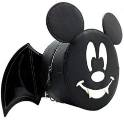 Loungefly New X LASR Exclusive Disney Mickey Bat Convertible Mini Backpack 11 Loungefly New X LASR Exclusive Disney Mickey Bat Convertible Mini Backpack
