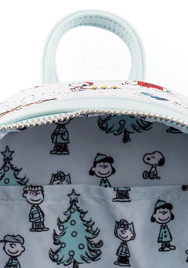 Loungefly The Great Fantastic X Peanuts Happy Holidays AOP Mini Backpack 7 Loungefly The Great Fantastic X Peanuts Happy Holidays AOP Mini Backpack