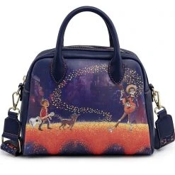 Loungefly X Disney Pixar Coco Marigold Bridge Crossbody Bag Bags 7 Loungefly X Disney Pixar Coco Marigold Bridge Crossbody Bag Bags