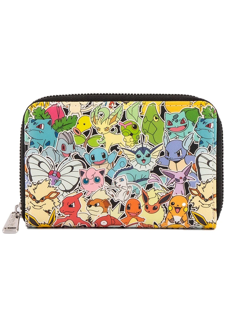 Loungefly X Pokemon Ombre Zip Around Wallet 7 Loungefly X Pokemon Ombre Zip Around Wallet