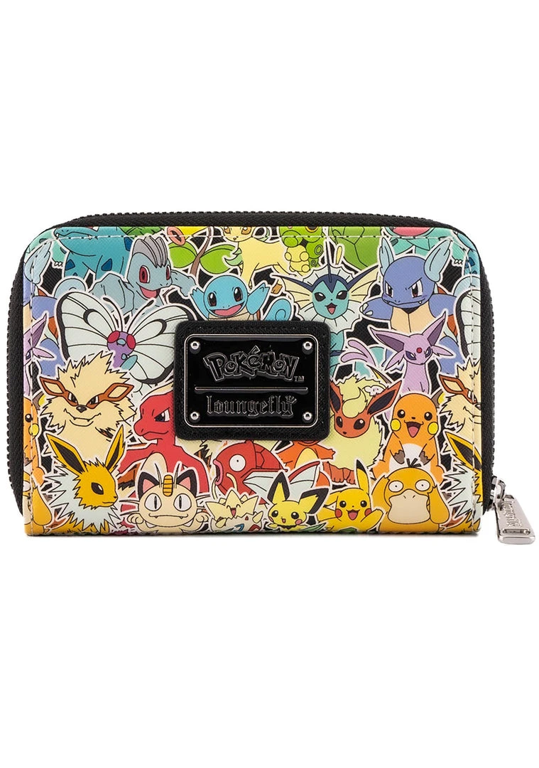 Loungefly X Pokemon Ombre Zip Around Wallet 4 Loungefly X Pokemon Ombre Zip Around Wallet