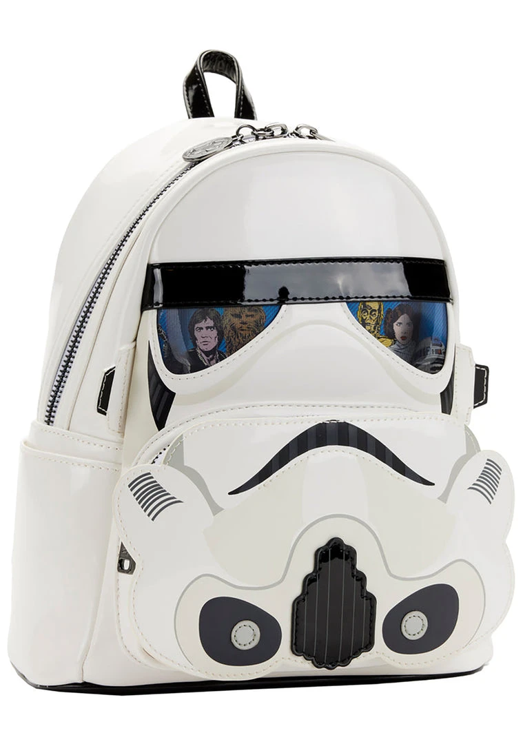 Loungefly X Star Wars Stormtrooper Lenticular Mini Backpack 5 Loungefly X Star Wars Stormtrooper Lenticular Mini Backpack