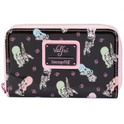 Loungefly New X Valfré Bad Bettie Tattoo Heart Zip Wallet