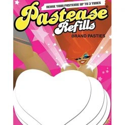 Pastease Heart Nipple Pasties Refill 3PK